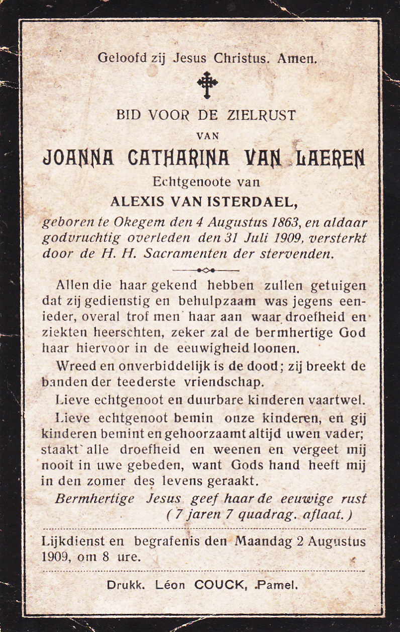 Van Laeren Joanna Catharina