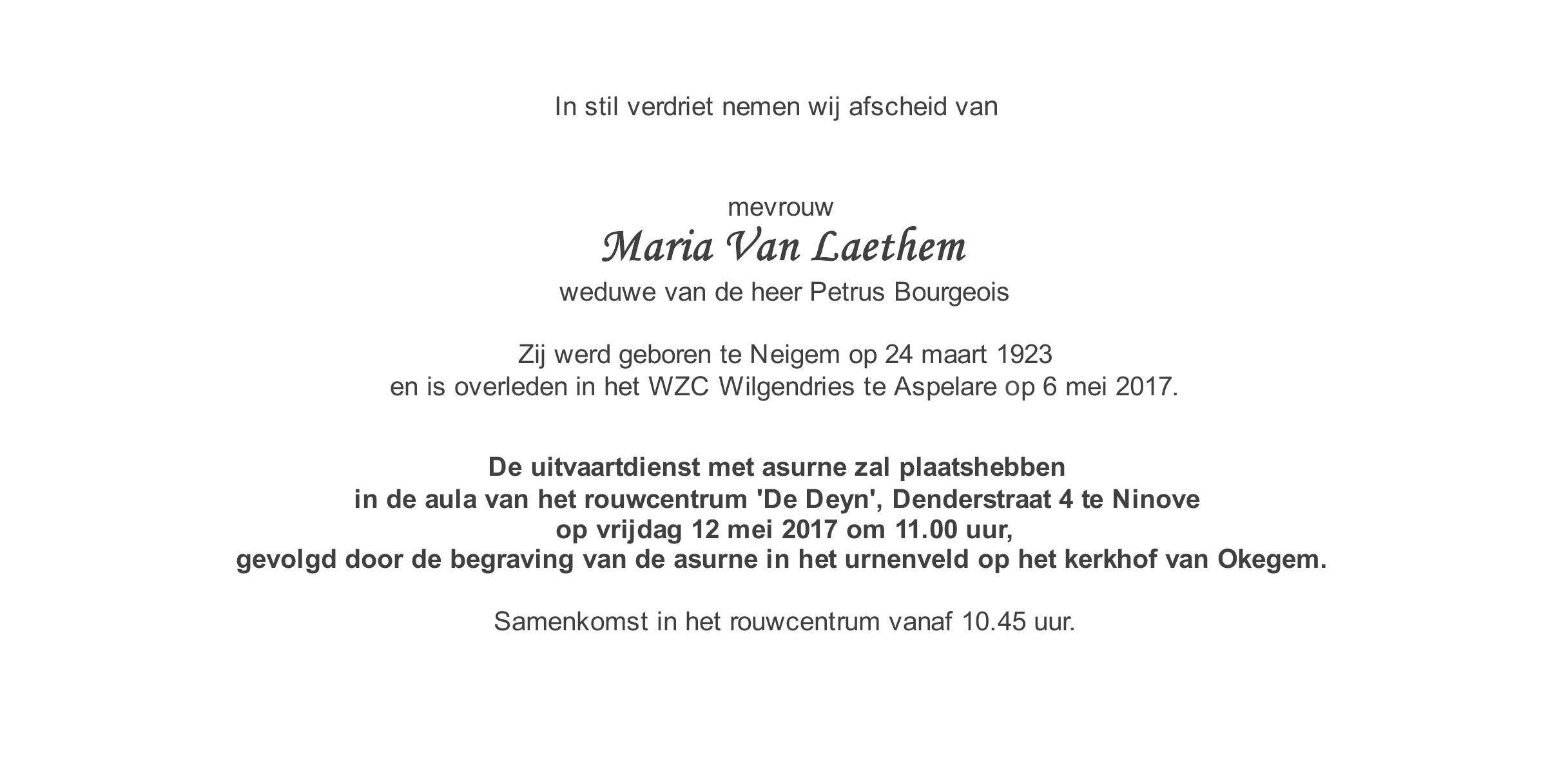 Van Laethem Maria