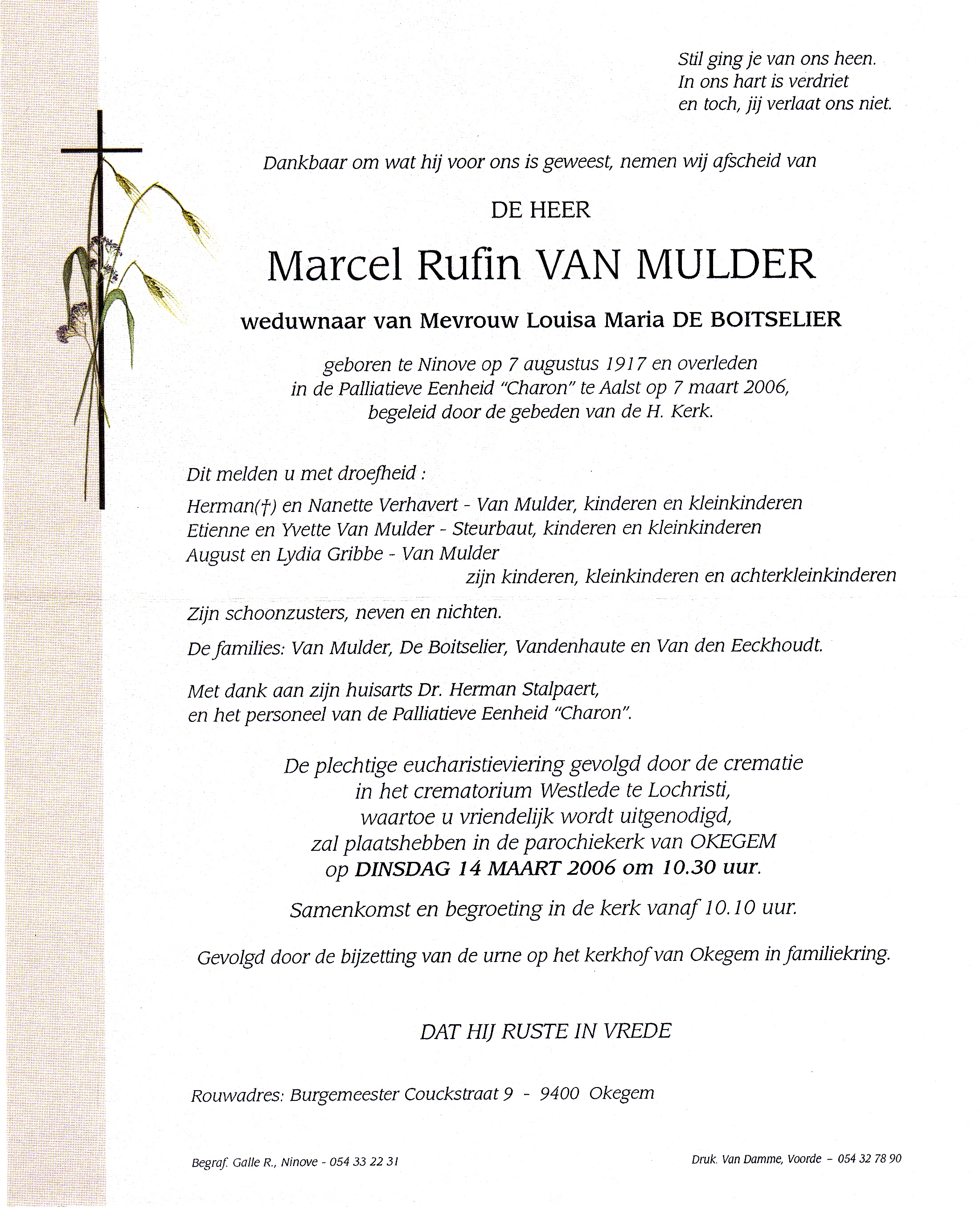 Van Mulder Marcel Rufin