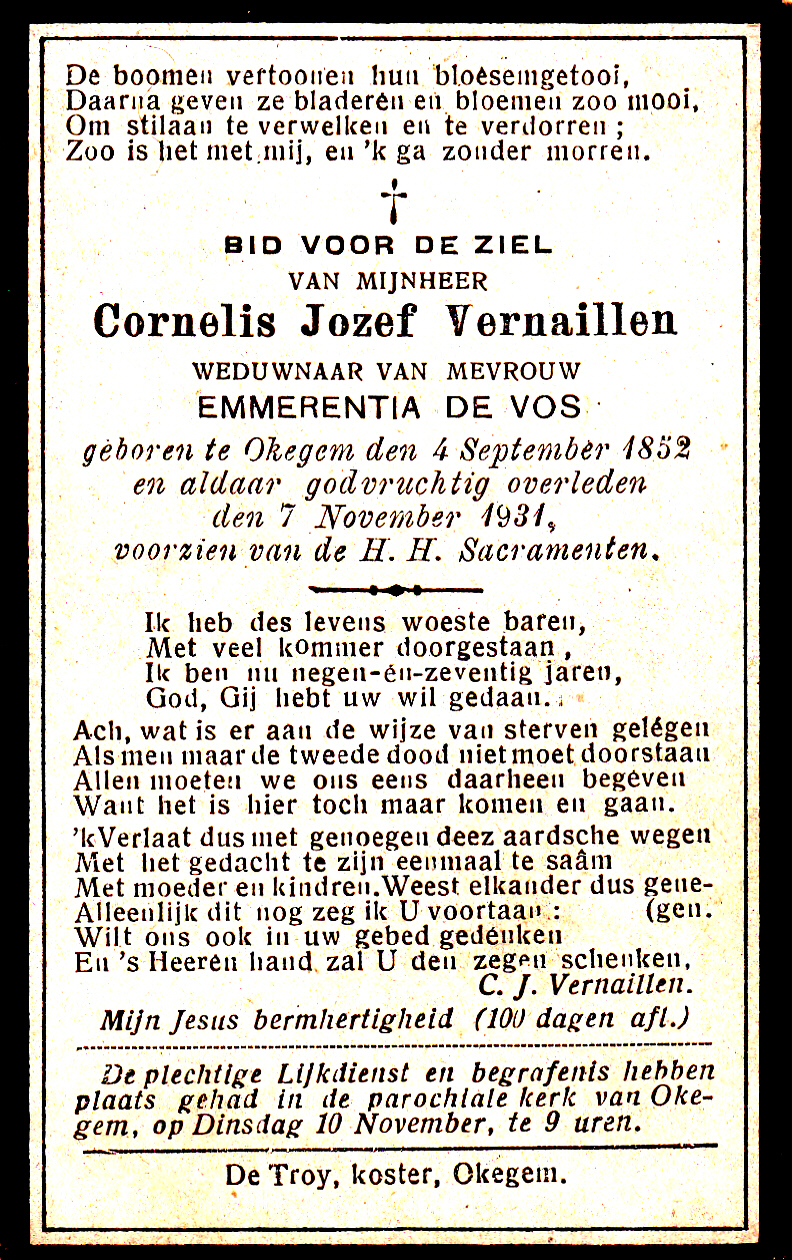 Vernaillen Cornelis Jozef