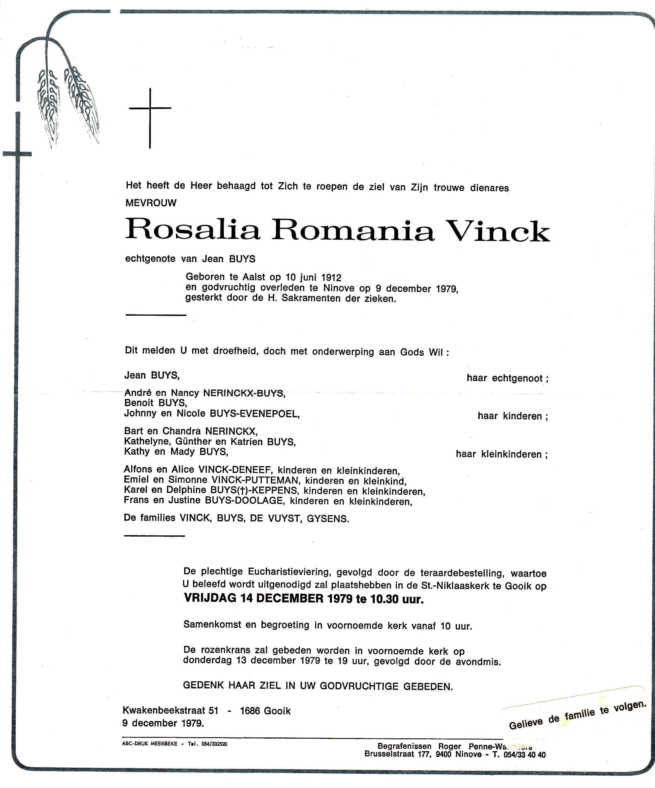 Vinck Rosalia Romania  