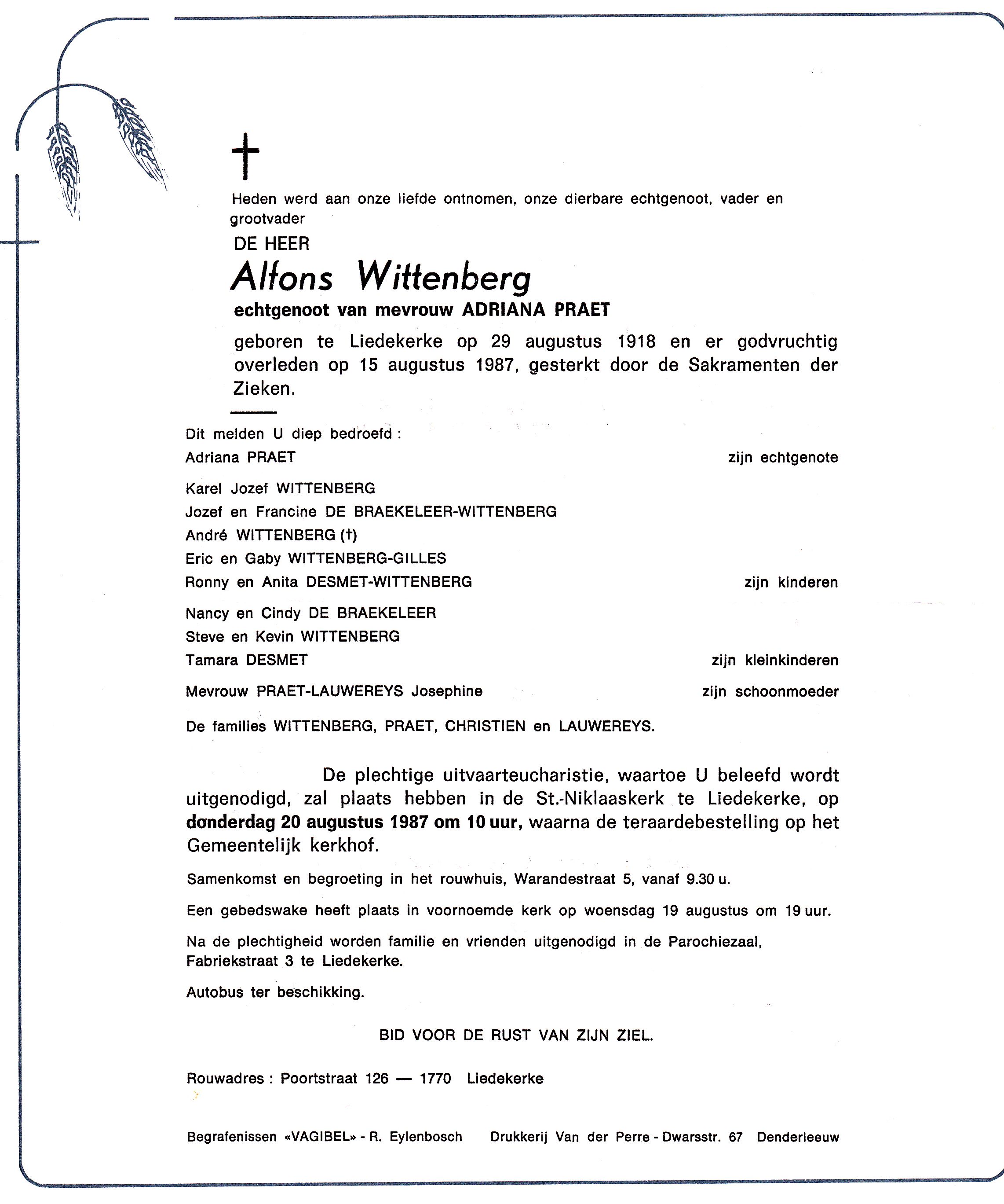 Wittenberg Alfons  