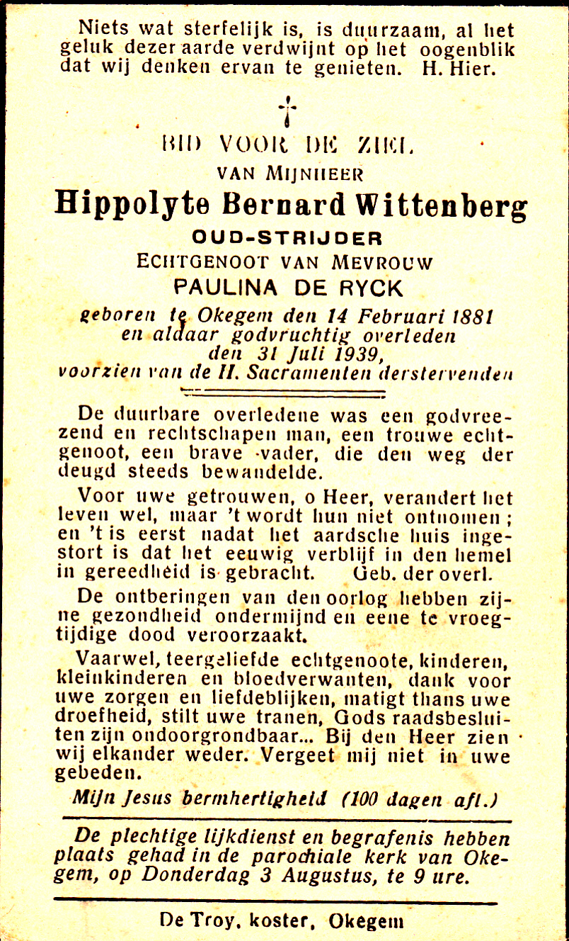 Wittenberg Hippolyte Bernard