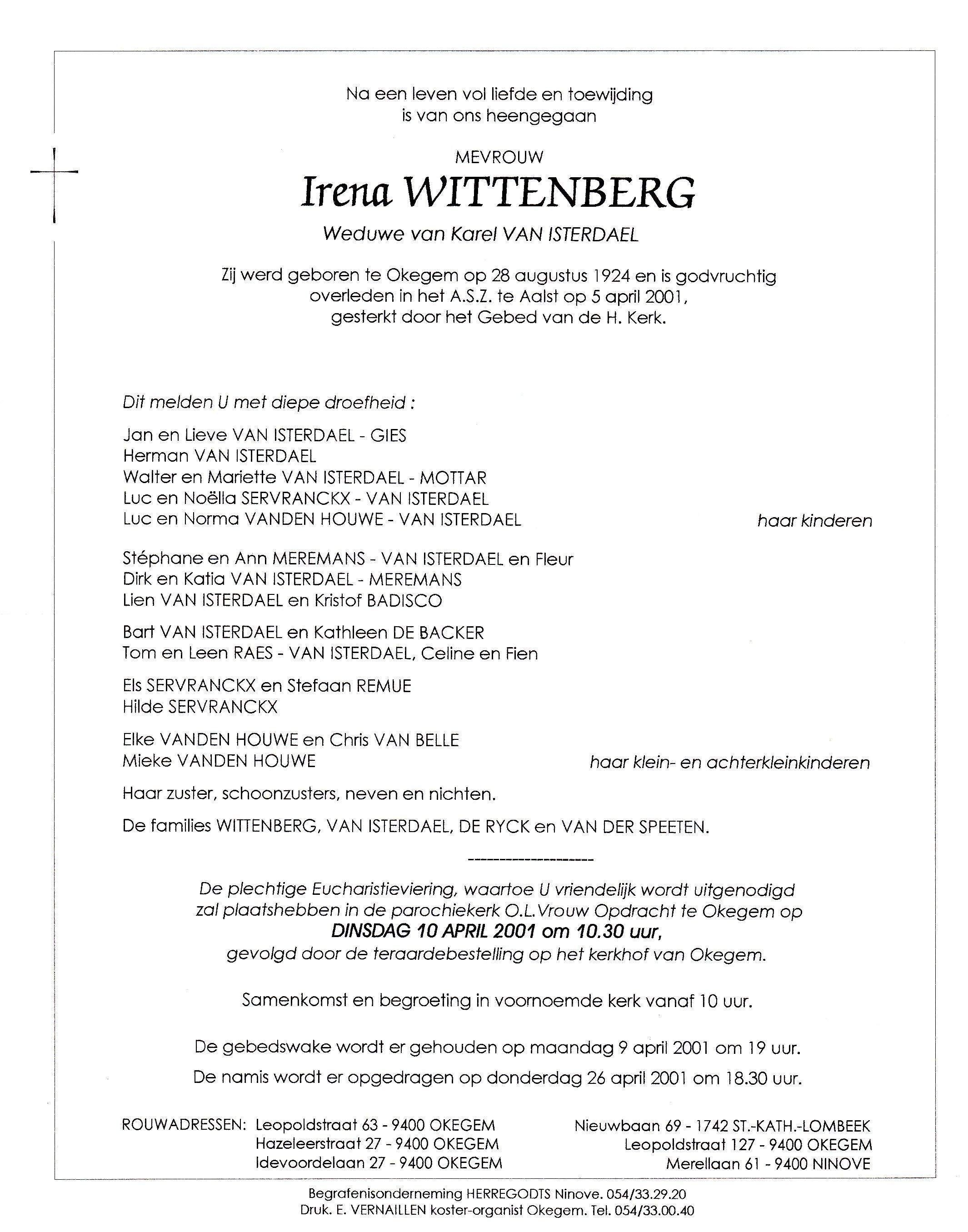Wittenberg Irena  