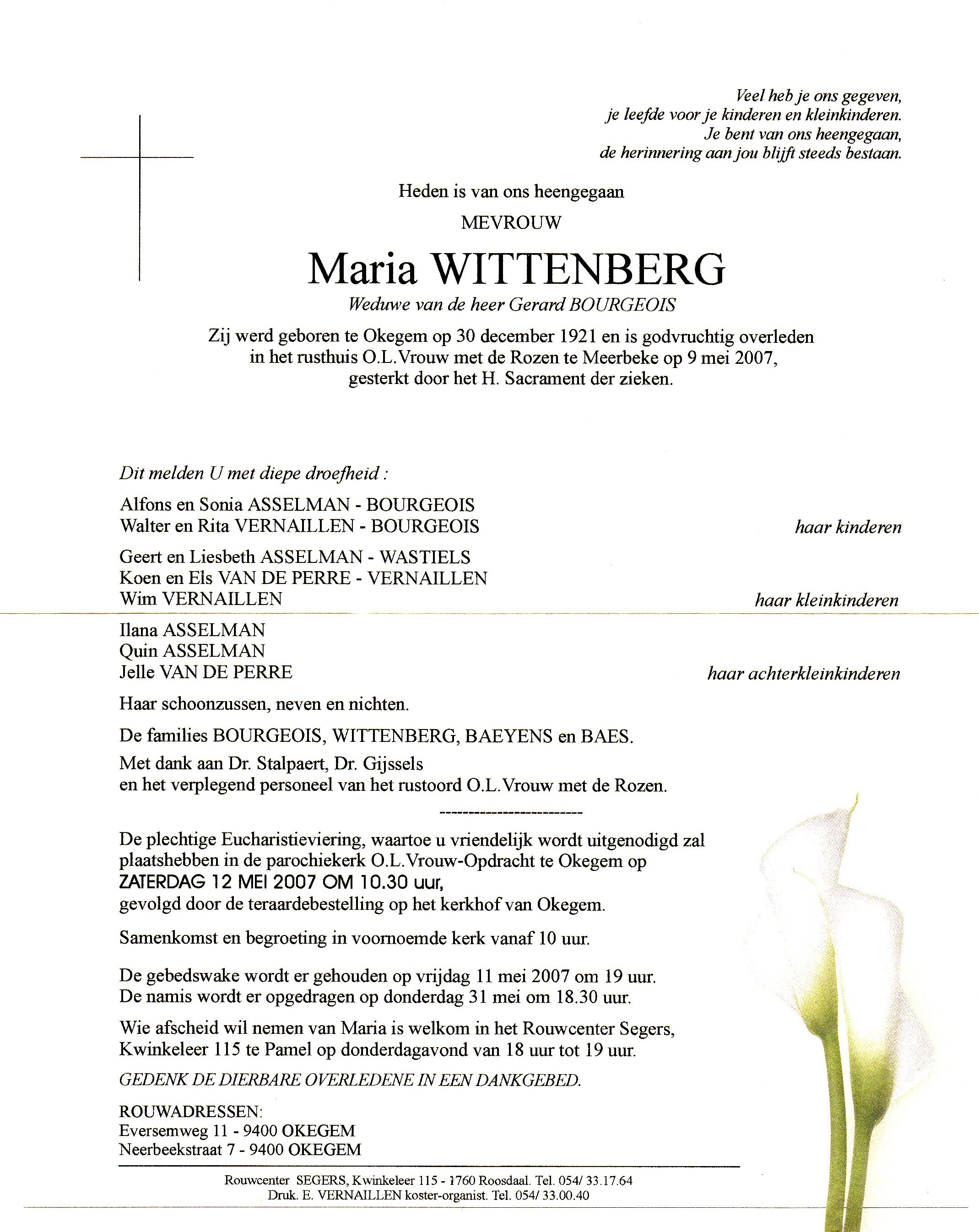 Wittenberg Maria  