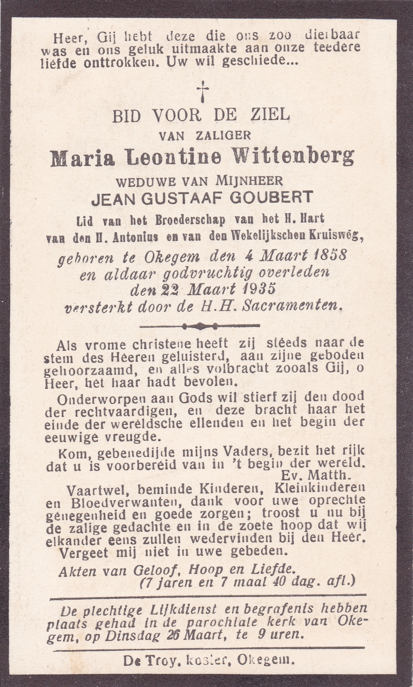 Wittenberg Maria Leontine