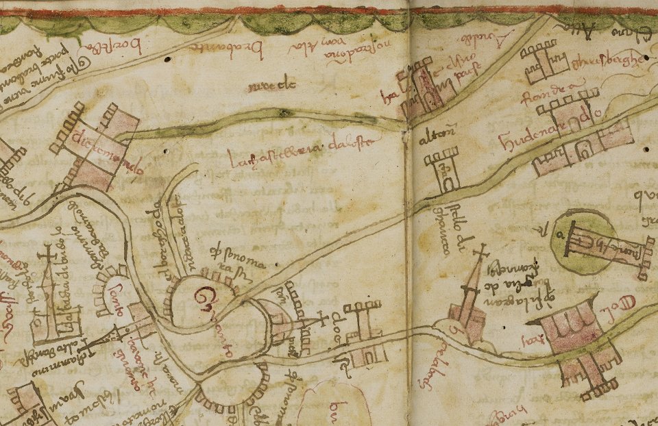 1450 (Ca.) - Vlaanderen -  Knipsel uit Cronache de Singniori di Fiandra e de loro advenimenti 