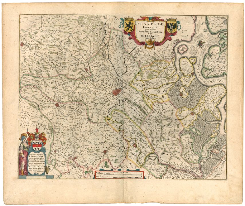 1645 - Vlaanderen - J. W. Blaeu