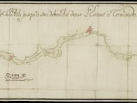 1766 (Ca.) - De Dender - Kanalisatie - Van Ath tot Dendermonde         Klik op de kaart hierboven om in te zoomen