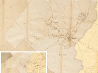 1840 (Ca.) - Okegem - knipsel uit Atlas der Buurtwegen Vlaanderen         Klik op de kaart hierboven om in te zoomen